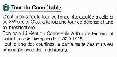 Z2303-17 Vannes 43a Historique Tour du Connetable